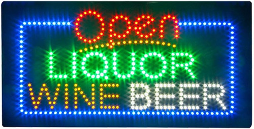 Insegna luminosa led aperta - insegna,