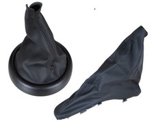 Per Mini R50 R53 R52 Cuffia Del Cambio Telaio Pomello + Manicotto Freno a Mano