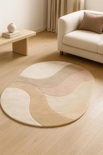 Tappeto rotondo in lana