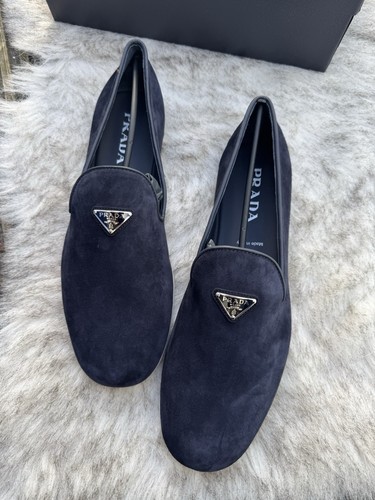 Mocassini prada camoscio - prada, in