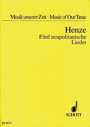 Cinque canzoni napoletane