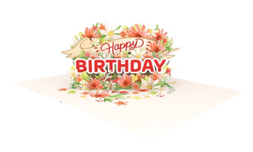 Biglietto auguri pop up - pop,