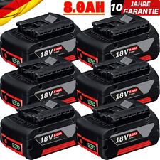 6x batteria originale 8Ah per Bosch 18V Professional GBA GSR GSB BAT618 BAT609 BAT620