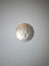 Moneta 50 Centesimi Vintage 1983 Elisabetta ll Australia Circolata