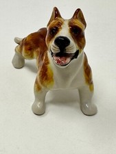 BLUE WITCH BULL DOG FIGURINE
