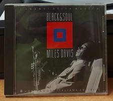 CD MILES DAVIS I GRANDI DELLA MUSICA BLACK AND SOUL CONSEGNA 24/48H CON BRT