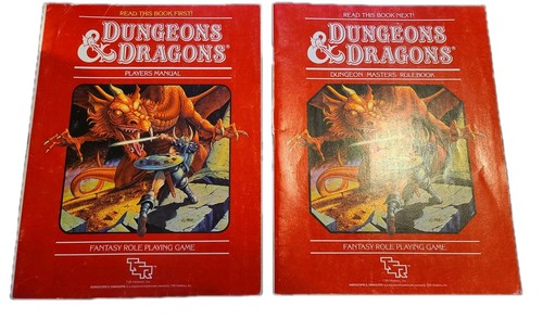 Set base rulebooks 1983 - d&d,