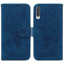 Per Samsung Galaxy A70 / A70s Case di telefono in pelle in pelle in rilievo a fa