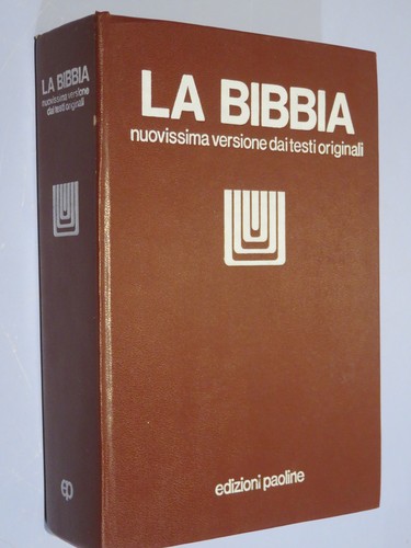 Bibbia nuovissima versione - la,