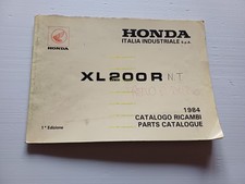 HONDA XL 200 R 1984 catalogo