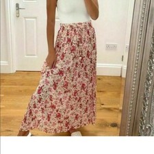 ZARA MAXI GONNA FLOREALE FIORI