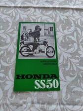 HONDA SS50 1967 prospectus