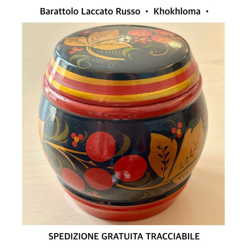 Barattolo russo vintage - barattolo,