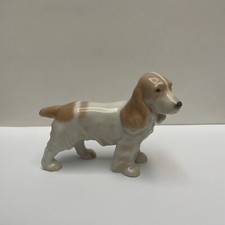 Royal Copenhagen - Statuina Cane Cocker Standing Spaniel Mini Collection n. 450
