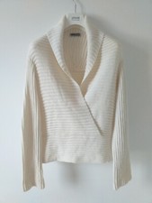 Cardigan donna beige in lana Merino australiana Season