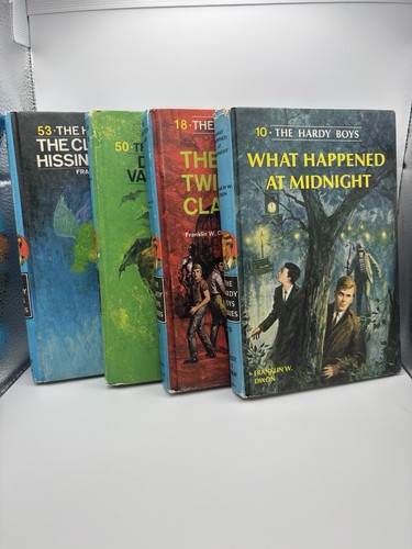 Hardy boys book lot - hardy, 4