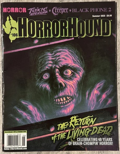 Horror hound magazine issue - magazine,