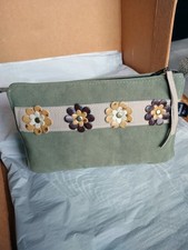 Pochette in alcantara handmade