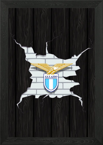 Lazio logo framed - ss,