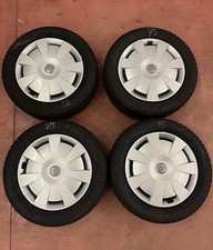 KIT 4 CERCHI 16'' AUDI + 4 GOMME INVERNALI DUNLOP 205/55 R16 91H M+S