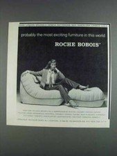 Pubblicità sedia Roche Bobois