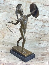 Bronzo Scultura Romana God