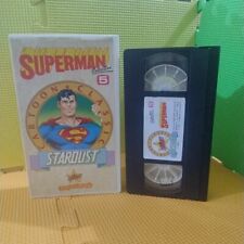 VHS  SUPERMAN COLLECTION 5 cartoon classic 1991 STARDUST Fantastimondo