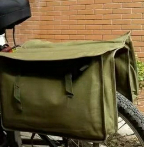 Borsa messenger vintage tela