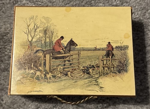 Vintage hunting scene musical - hunting,