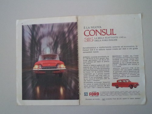 Advertising pubblicità 1961 - advertising,