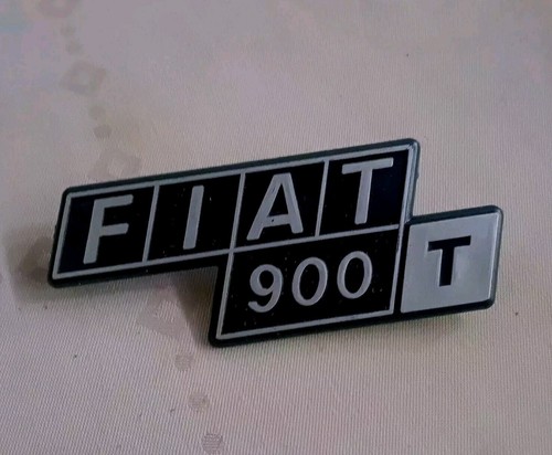 Fiat pulmino 900 scritta - pulmino,