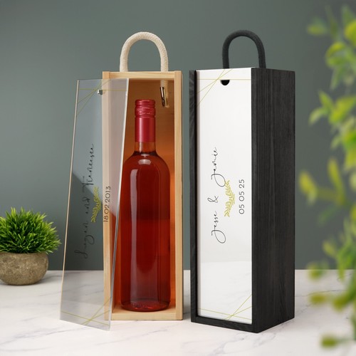 Scatola vino personalizzata