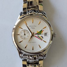 ZENITH-ELITE AUTOMATIC-"DUBAI 97"-ACCIAIO-CALIBRO ELITE 680-BRACCIALATO-FULL SET