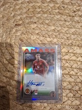 Harry Amas Topps 2024/25 Rookie Card Manchester United Topps UCC Autografo