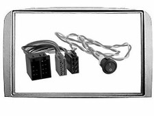 MASCHERINA AUTORADIO Doppio 2 DIN Alfa Romeo 147 da 2002 con Bypass CAN BUS