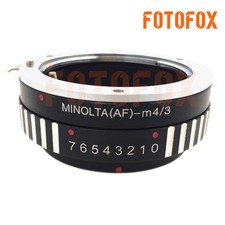 Adattatore AF-M4/3 per obiettivo Sony Alpha Minolta AF MA a Micro4/3 M4/3 E-PL2 EPM1 G1