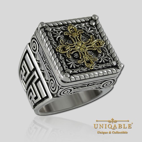 Anello argento sterling - in,