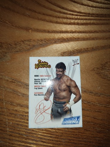 Eddie guerrero carta - carta, da