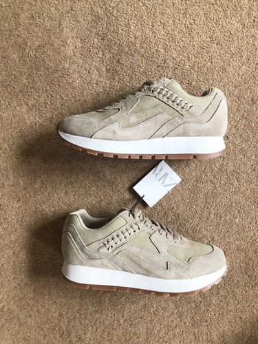 Sneakers zara sand pelle - zara,