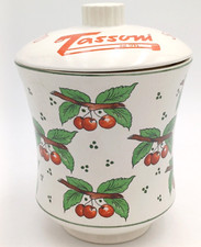 TASSONI VASO AMARENE SALO'- VINTAGE '50/60  PORCELLANA CAM