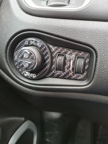 Adesivi jeep renegade - renegade, carbon