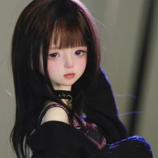 Pure 1/4 BJD Doll SD Resin Joint Face Makeup Girl Female Bare Doll Handmade Gift