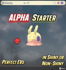 GOOMY ALPHA SHINY STARTER 🌟