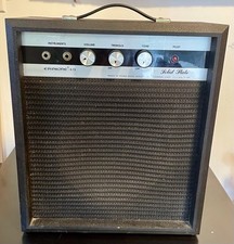 Epiphone E75 Amplificatore Chitarra Vintage 1974 Stato Solido Tremelo 16 Watt Bello!