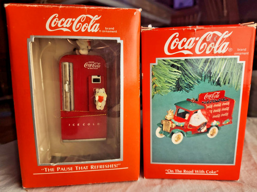 Due addobbi natalizi - , vintage