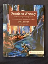 Fearless Writing Rhetoric