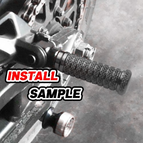 Black grip racing front foot - m-grip,