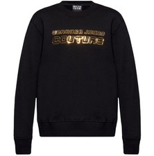 Felpa Uomo Nero Versace jeans