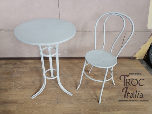 Tavolo rotondo metallo - in, con