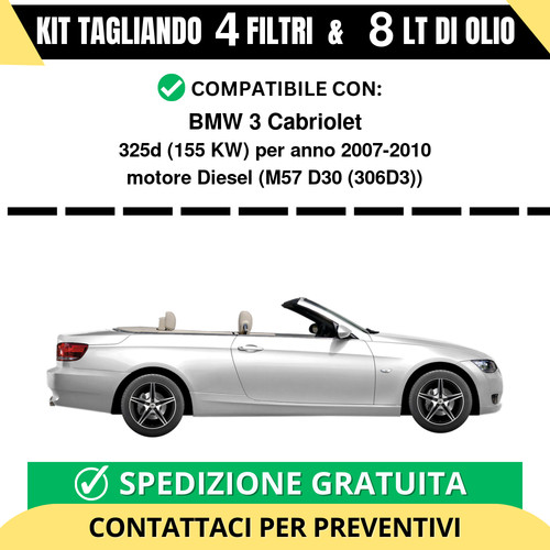 Tagliando per bmw cabriolet - per,